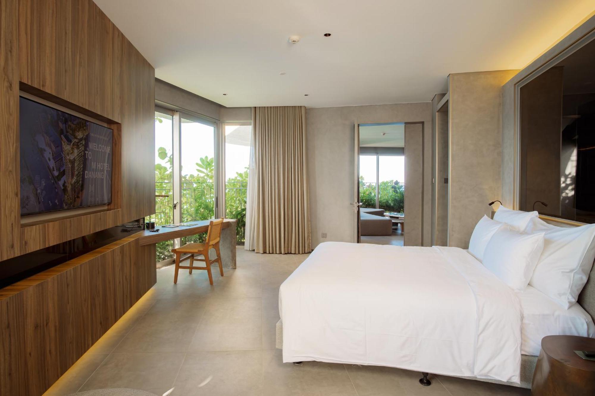 M Hotel Danang ภายนอก รูปภาพ A bedroom at the hotel